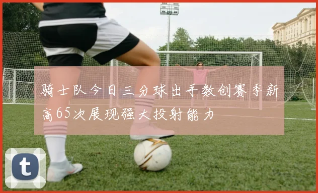 骑士队今日三分球出手数创赛季新高65次展现强大投射能力